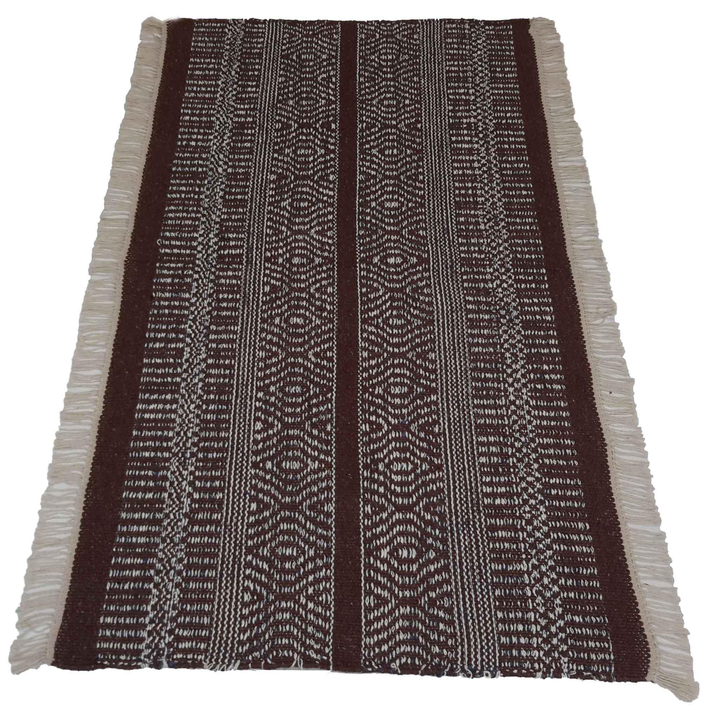 Canvello Hand Made Casual All Over Indo Kilim Rug - 2'1'' X 3'10'' - Canvello