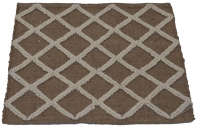 Canvello Hand Made Casual All Over Indo Kilim Rug - 2'2'' X 1'11'' - Canvello