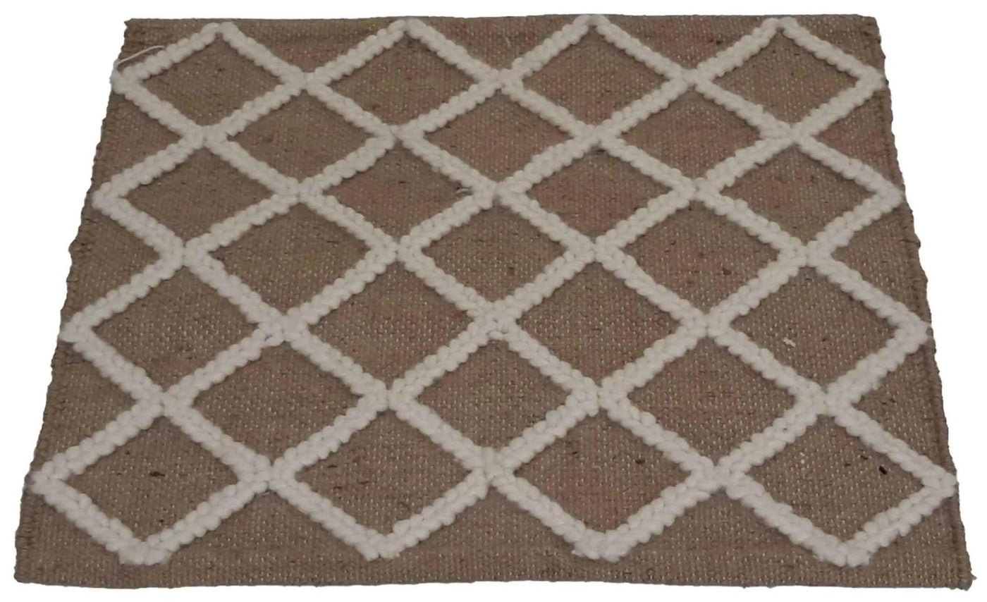 Canvello Hand Made Casual All Over Indo Kilim Rug - 2'2'' X 1'11'' - Canvello