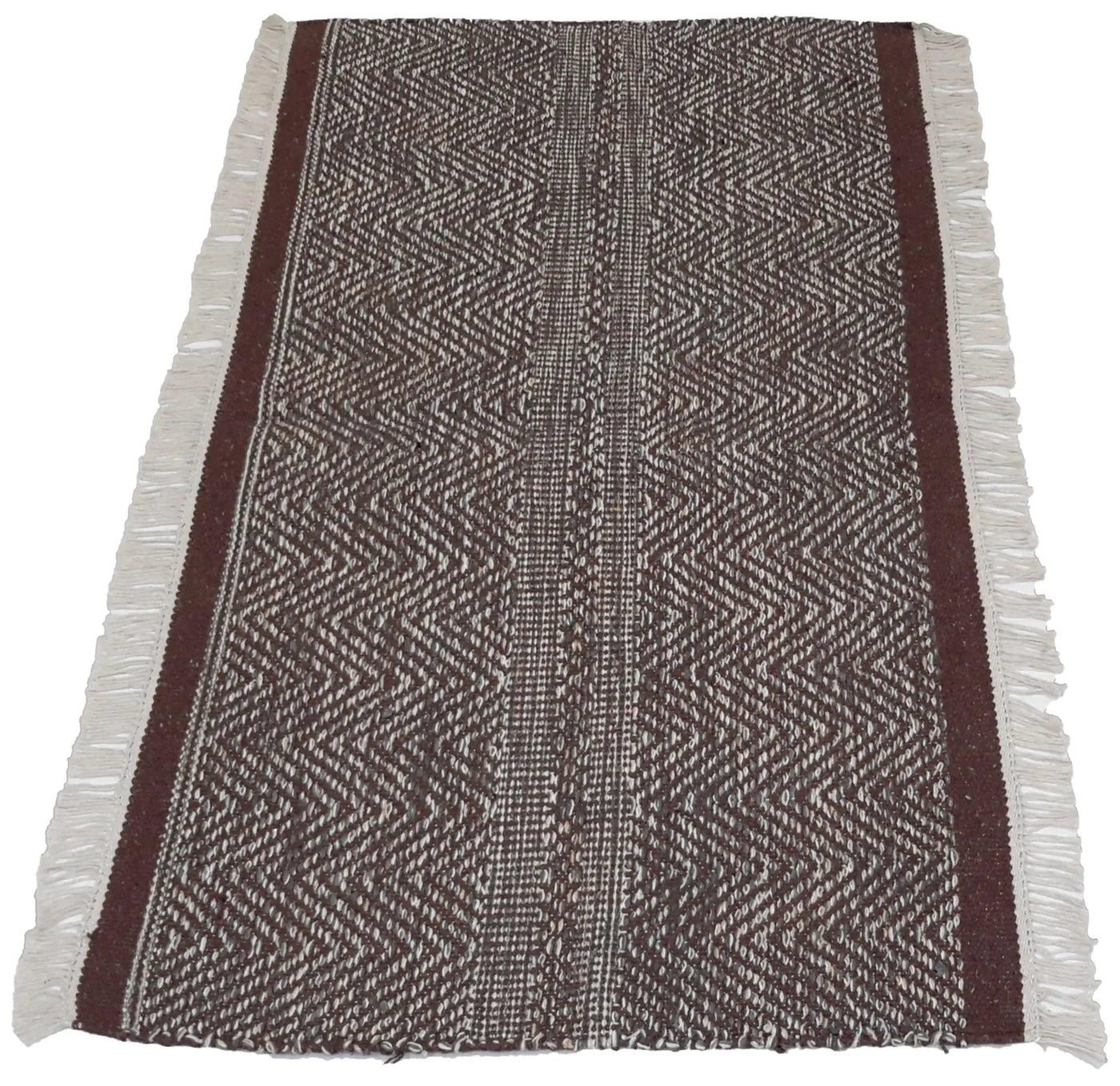 Canvello Hand Made Casual All Over Indo Kilim Rug - 2'2'' X 3'10'' - Canvello