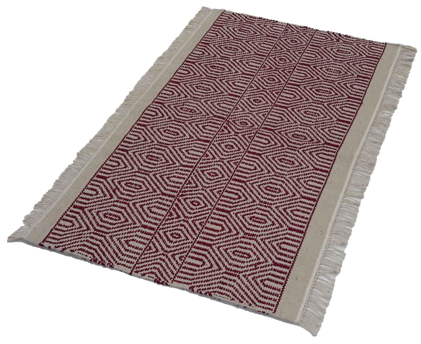 Canvello Hand Made Casual All Over Indo Kilim Rug - 2'2'' X 3'10'' - Canvello