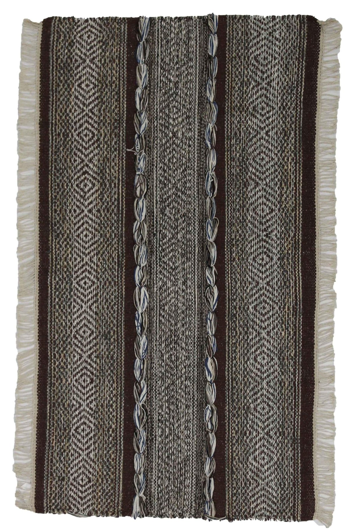 Canvello Hand Made Casual All Over Indo Kilim Rug - 2'2'' X 3'10''