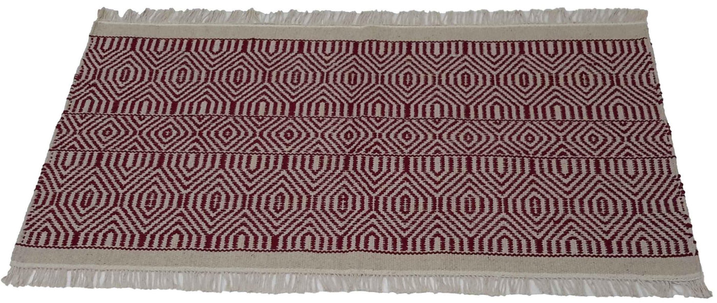 Canvello Hand Made Casual All Over Indo Kilim Rug - 2'2'' X 3'10'' - Canvello