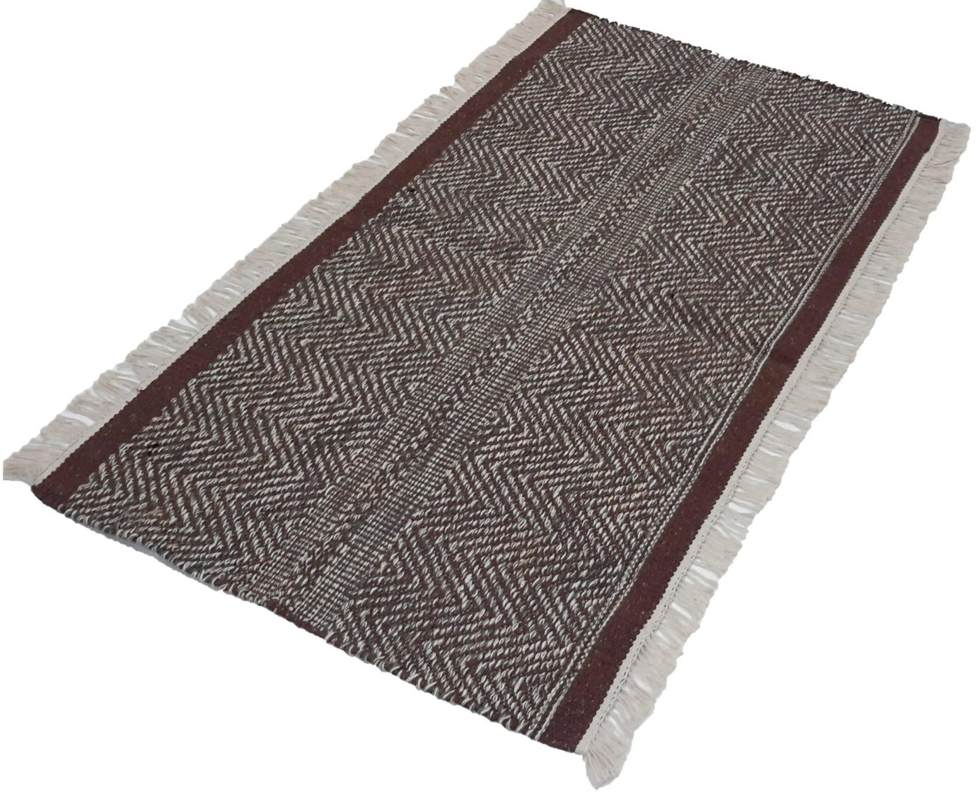 Canvello Hand Made Casual All Over Indo Kilim Rug - 2'2'' X 3'10'' - Canvello