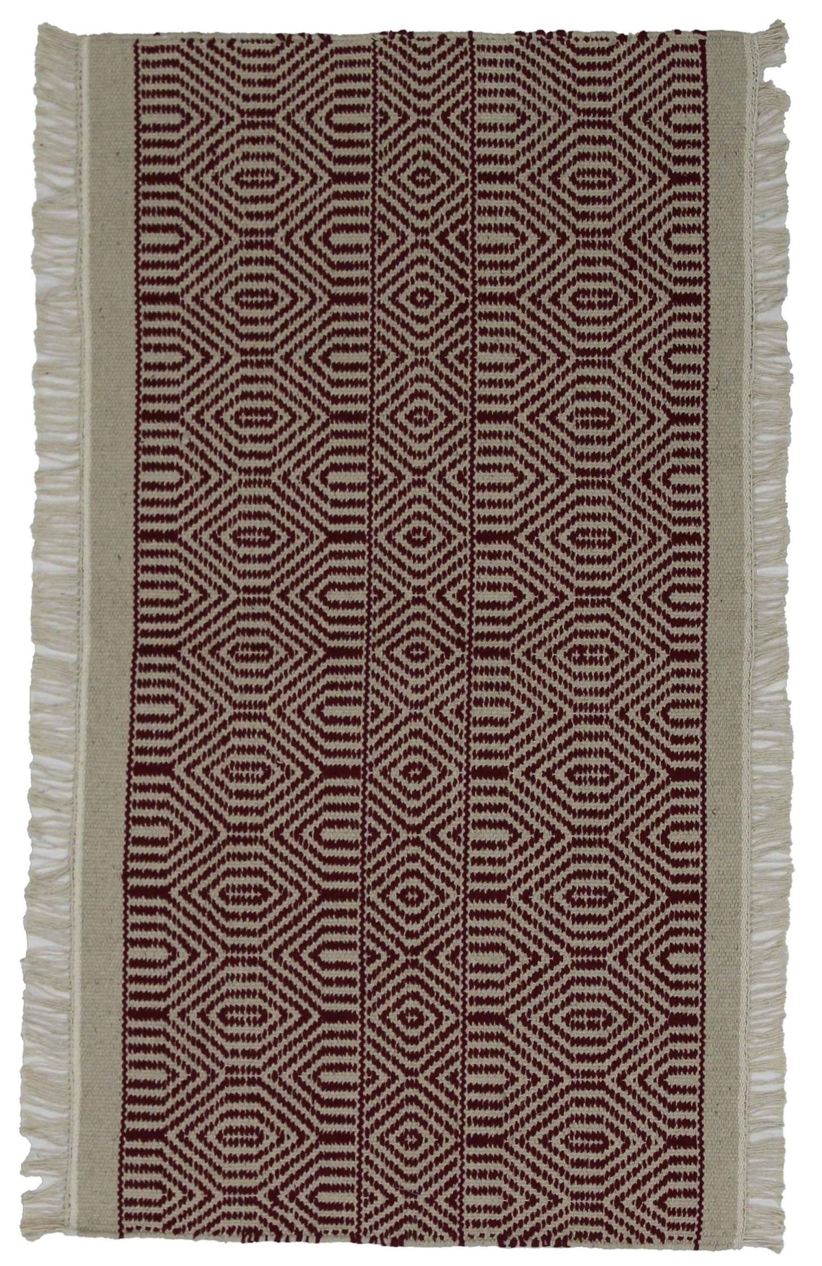Canvello Hand Made Casual All Over Indo Kilim Rug - 2'2'' X 3'10''