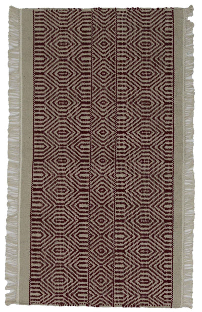 Canvello Hand Made Casual All Over Indo Kilim Rug - 2'2'' X 3'10'' - Canvello