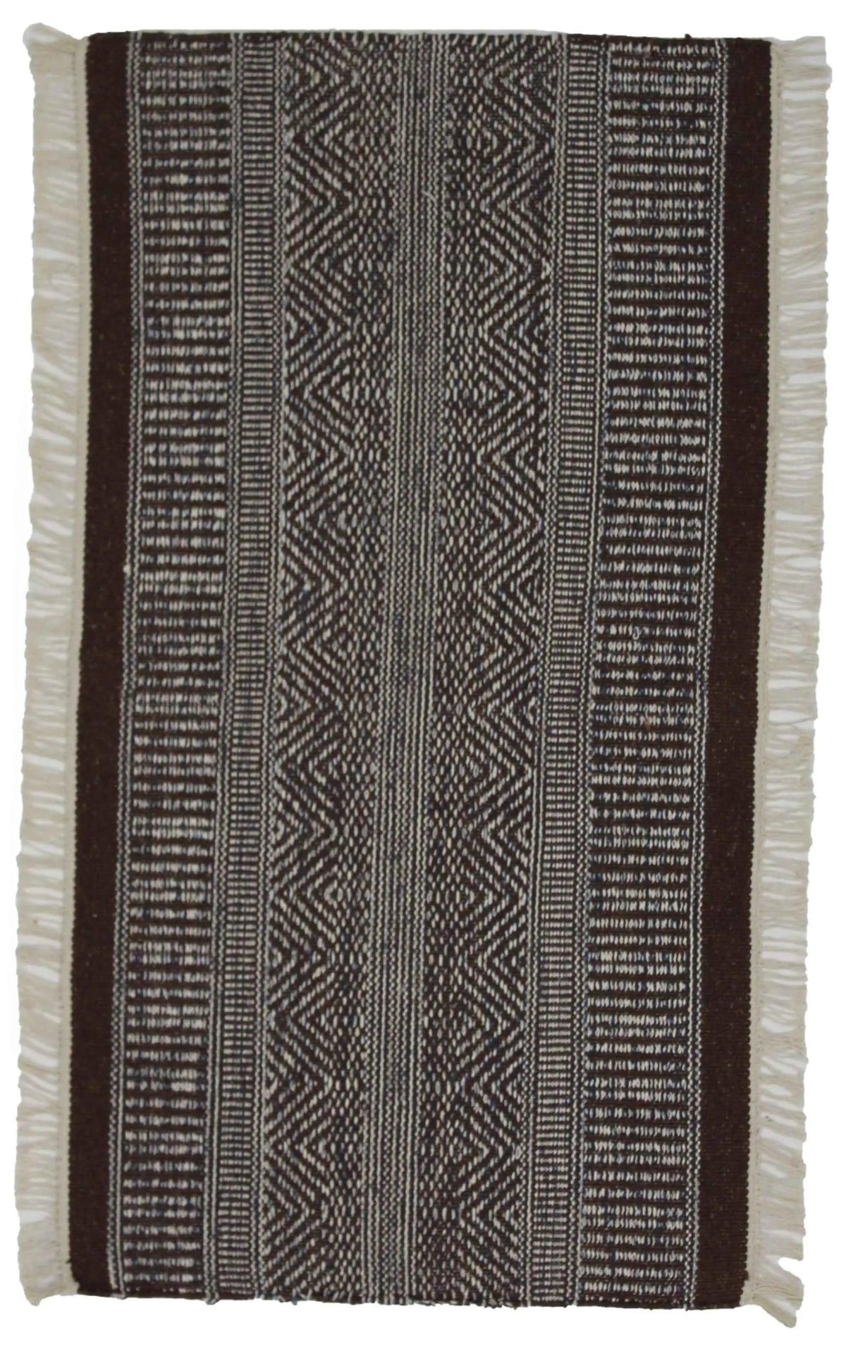 Canvello Hand Made Casual All Over Indo Kilim Rug - 2'2'' X 3'10''