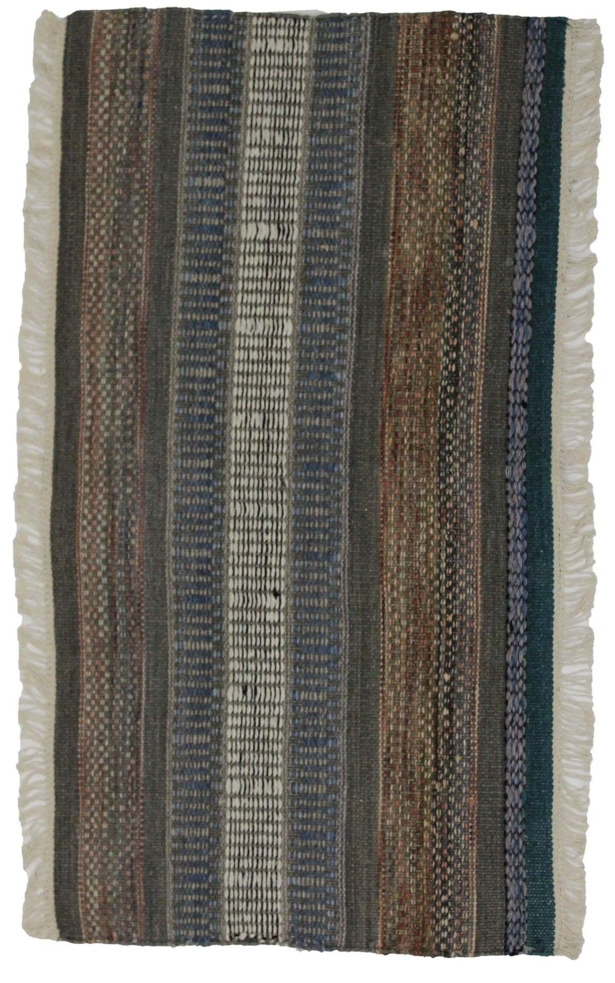 Canvello Hand Made Casual All Over Indo Kilim Rug - 2'2'' X 4'0''
