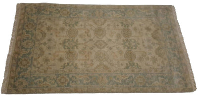 Canvello Hand Made Casual All Over Indo Oushak Rug - 3'2'' X 5'0'' - Canvello