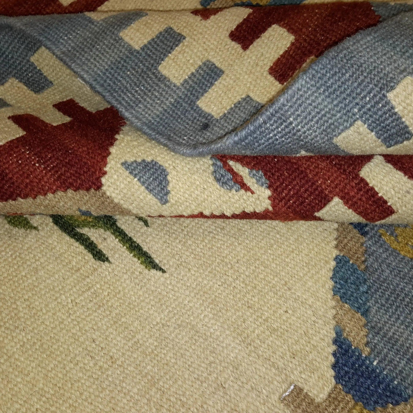 Canvello Hand Made Casual All Over Indo Rug - 4'0'' X 6'0''