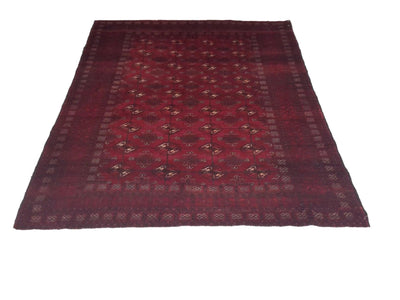 Canvello Hand Made Casual All Over Silkroad Baluchi Rug - 4'5'' X 5'11'' - Canvello