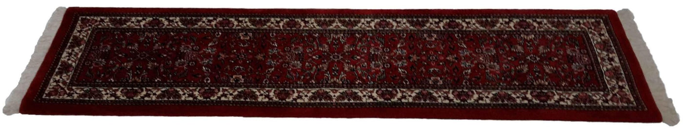 Canvello Hand Made Formal All Over Indo Rug - 1'8'' X 6'8'' - Canvello