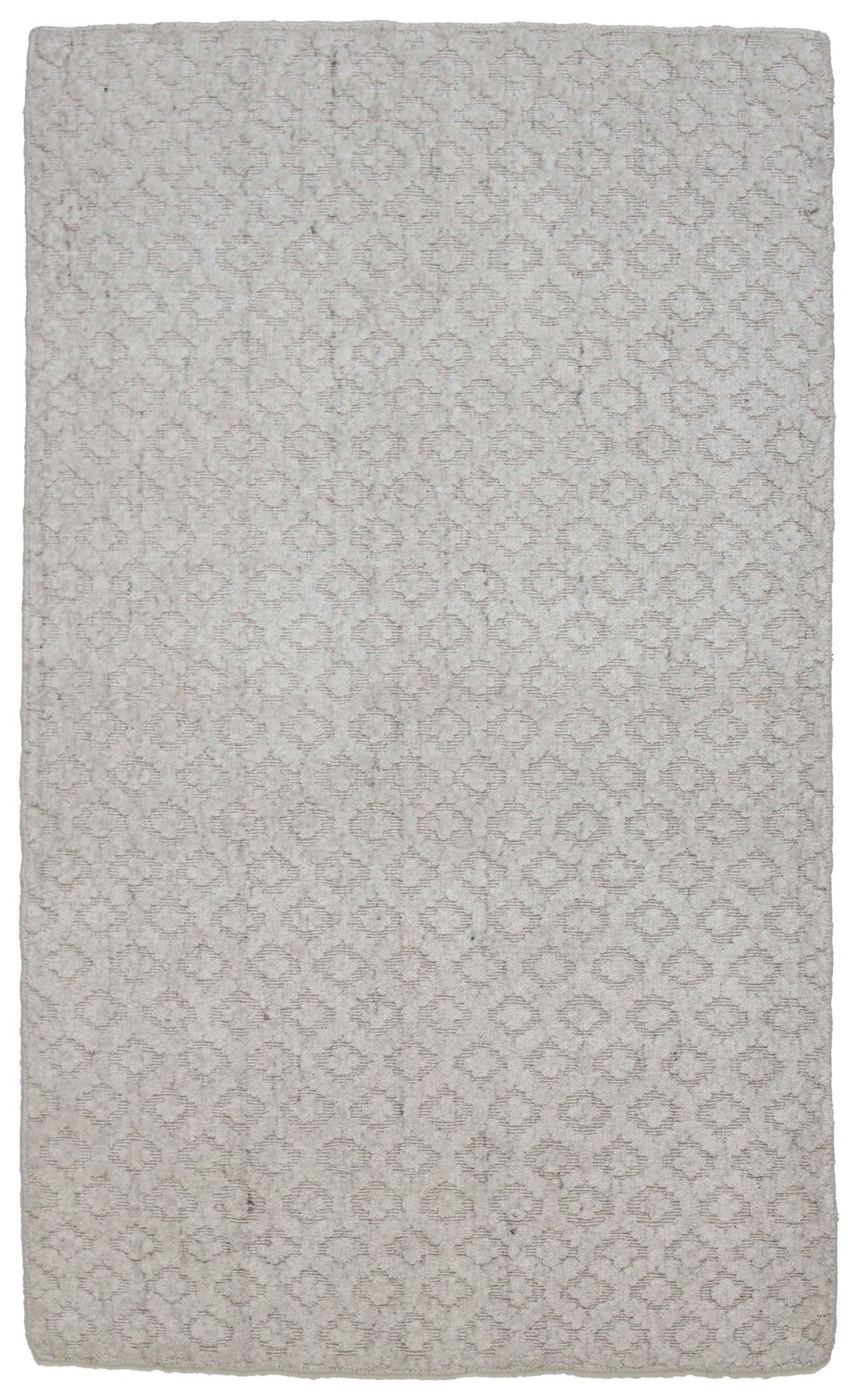 Canvello Hand Made Formal All Over Indo Rug - 3'0'' X 5'1'' - Canvello