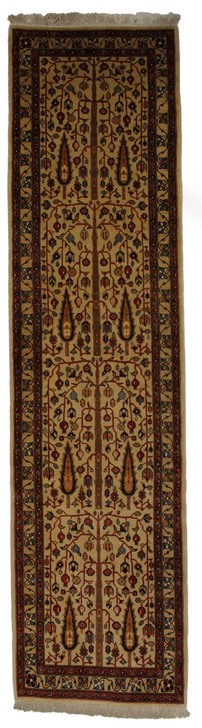 Canvello Hand Made Formal All Over Silkroad Bakhtiary Rug - 2'9'' X 10'8'' - Canvello