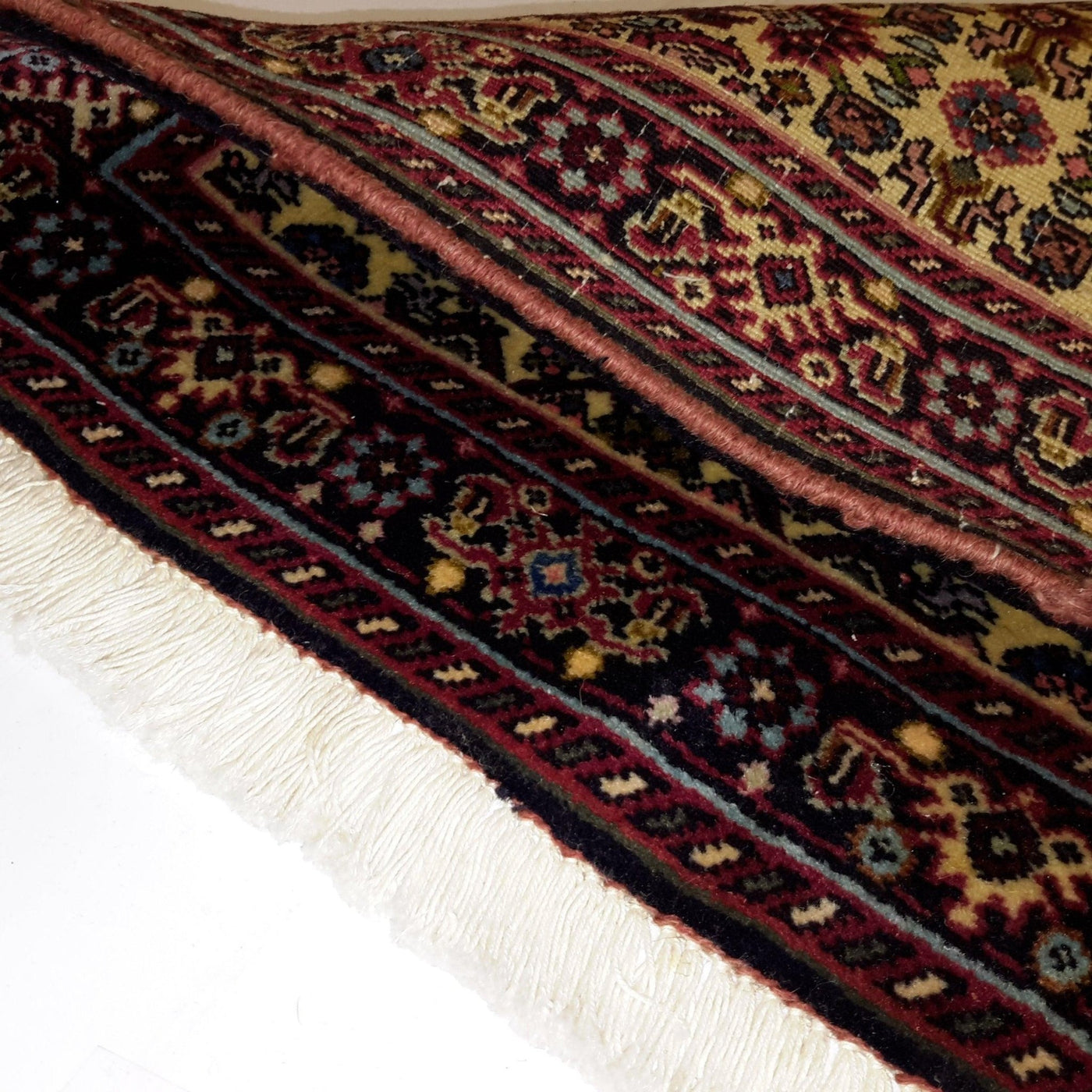 Canvello Hand Made Formal All Over Silkroad Bidjar Rug - 1'8'' X 2'0'' - Canvello