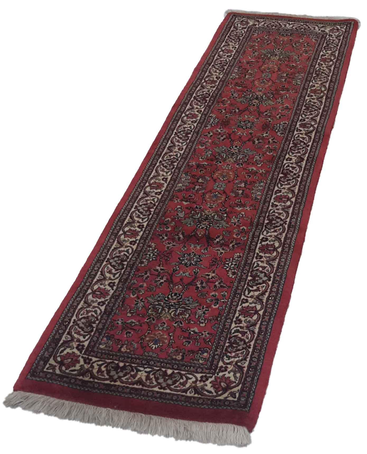 Canvello Hand Made Formal All Over Silkroad Bidjar Rug - 1'8'' X 6'6'' - Canvello