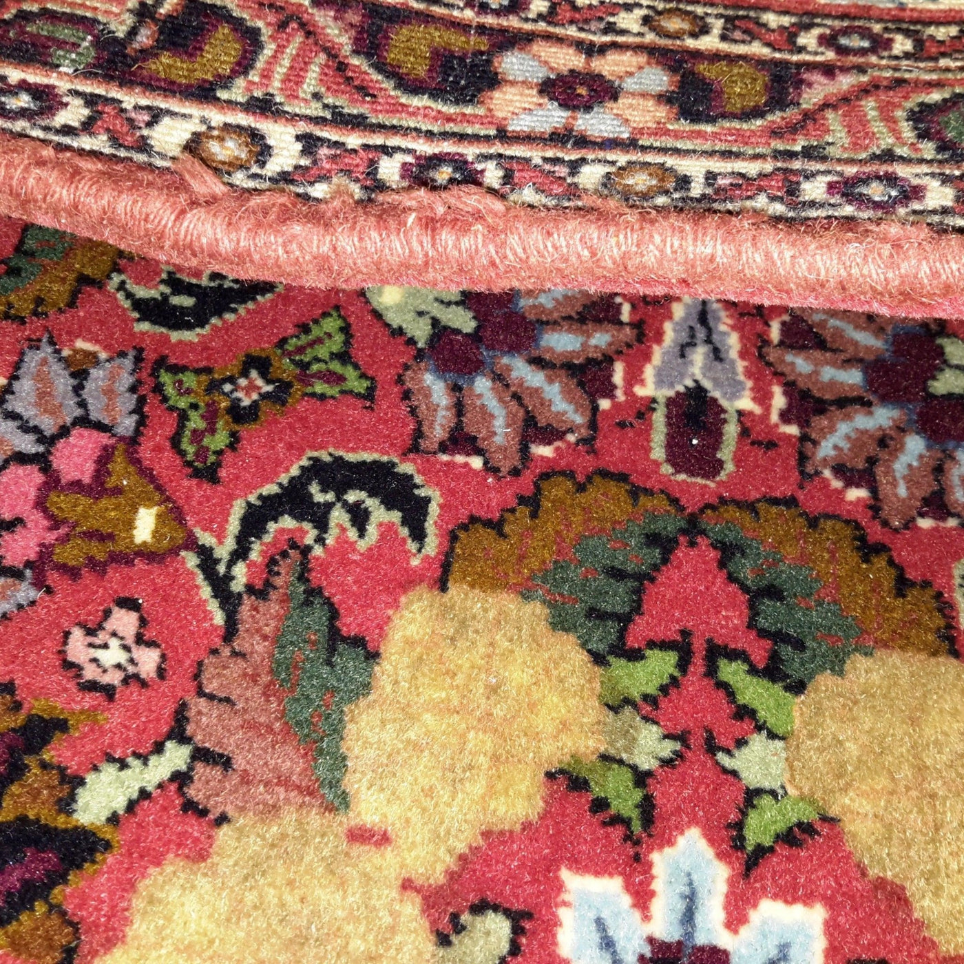 Canvello Hand Made Formal All Over Silkroad Bidjar Rug - 1'9'' X 1'11'' - Canvello