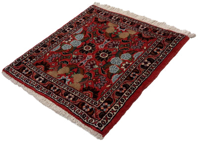 Canvello Hand Made Formal All Over Silkroad Bidjar Rug - 1'9'' X 1'11'' - Canvello