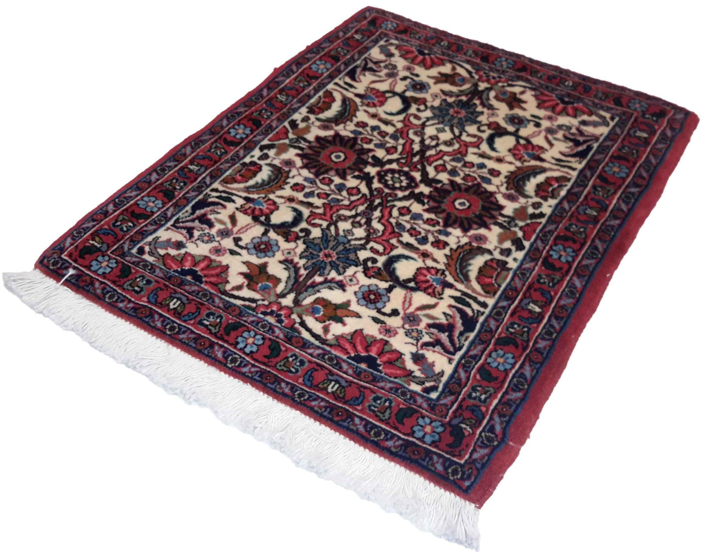 Canvello Hand Made Formal All Over Silkroad Bidjar Rug - 1'9'' X 2'2'' - Canvello