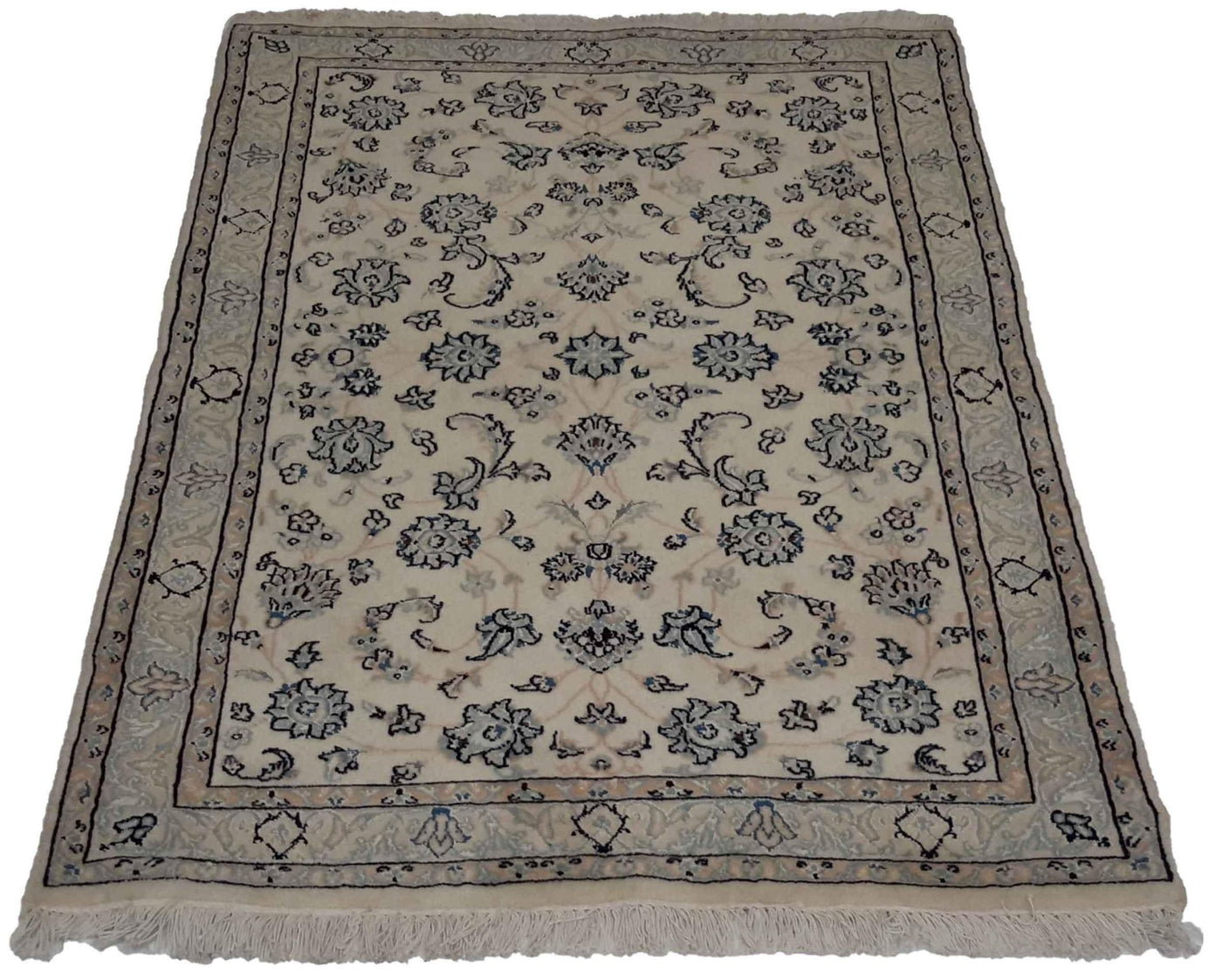 Canvello Hand Made Formal All Over Silkroad Bidjar Rug - 2'11'' X 4'6'' - Canvello