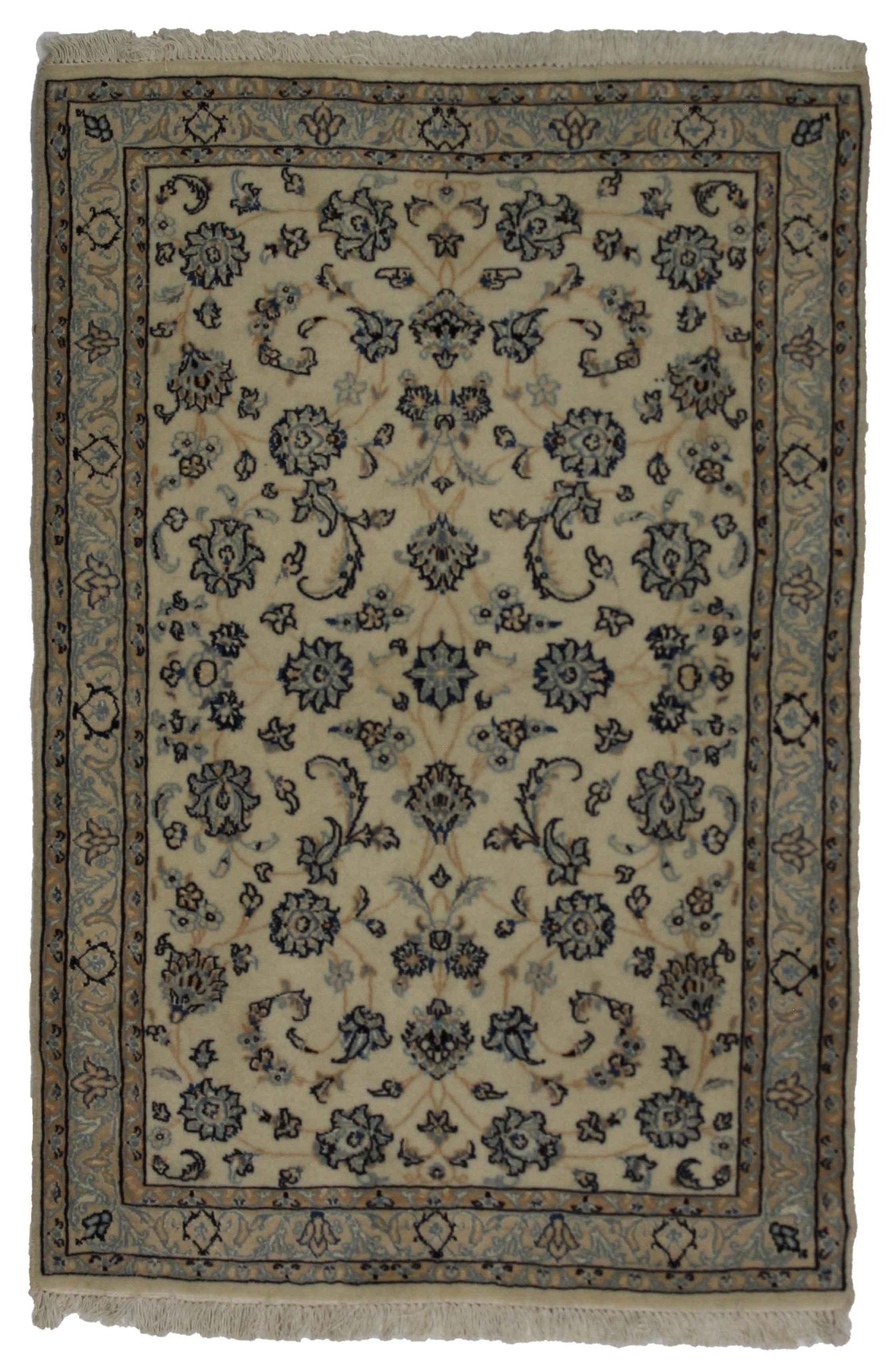 Canvello Hand Made Formal All Over Silkroad Bidjar Rug - 2'11'' X 4'6'' - Canvello