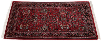 Canvello Hand Made Formal All Over Silkroad Bidjar Rug - 2'4'' X 4'8'' - Canvello