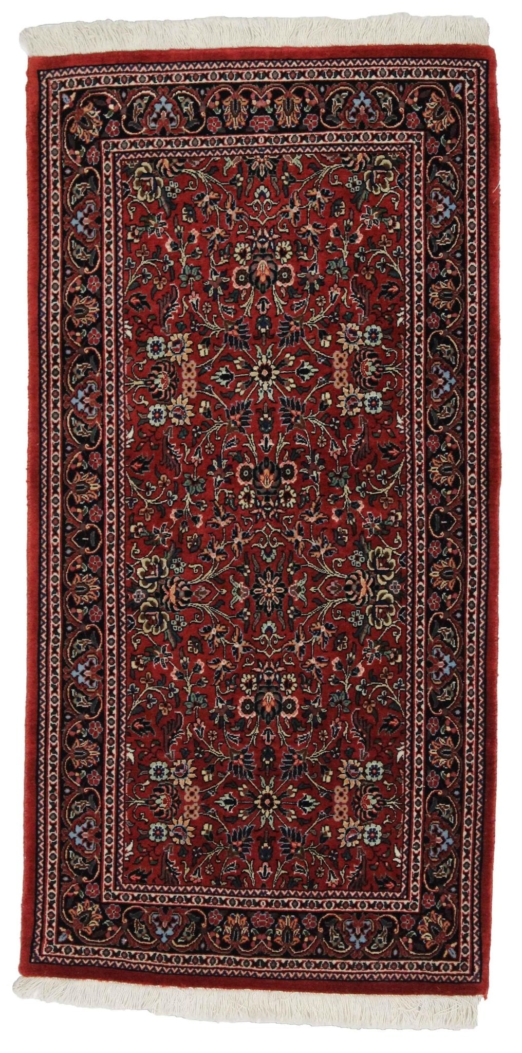 Canvello Hand Made Formal All Over Silkroad Bidjar Rug - 2'4'' X 4'8'' - Canvello