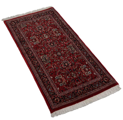 Canvello Hand Made Formal All Over Silkroad Bidjar Rug - 2'4'' X 4'8'' - Canvello