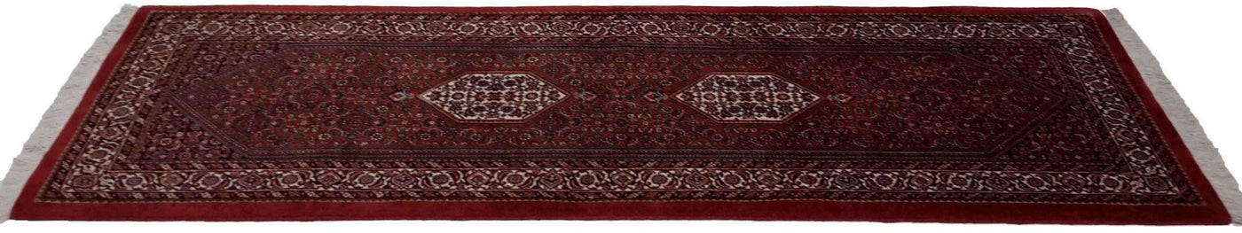 Canvello Hand Made Formal All Over Silkroad Bidjar Rug - 2'5'' X 7'3'' - Canvello