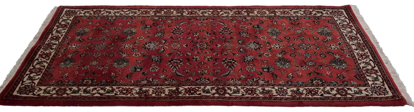 Canvello Hand Made Formal All Over Silkroad Bidjar Rug - 3'5'' X 7'0'' - Canvello