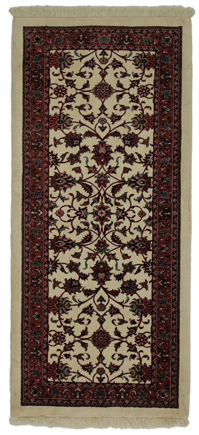 Canvello Hand Made Formal All Over Silkroad Bidjar Runner Rug - 2'8'' X 6'0'' - Canvello