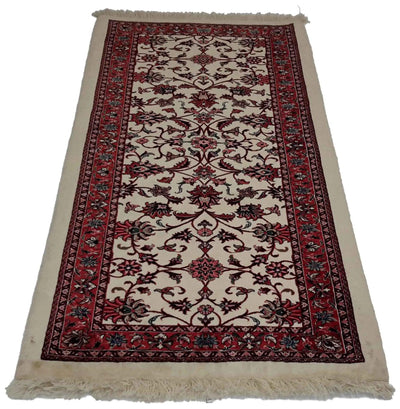 Canvello Hand Made Formal All Over Silkroad Bidjar Runner Rug - 2'8'' X 6'0'' - Canvello