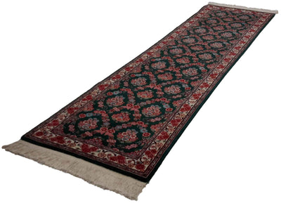 Canvello Hand Made Formal All Over Sino Tabriz Rug - 2'6'' X 10'0'' - Canvello