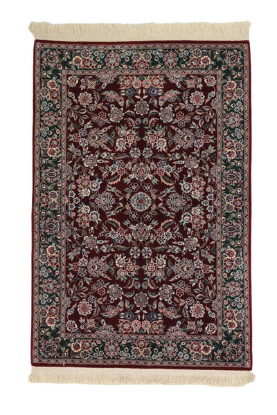 Canvello Hand Made Formal All Over Sino Tabriz Rug - 4'0'' X 6'0'' - Canvello