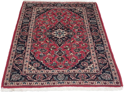 Canvello Hand Made Formal Medallion Silkroad Bakhtiary Rug - 3'0'' X 5'0'' - Canvello