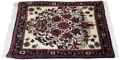 Canvello Hand Made Formal Medallion Silkroad Bidjar Rug - 1'7'' X 2'0'' - Canvello