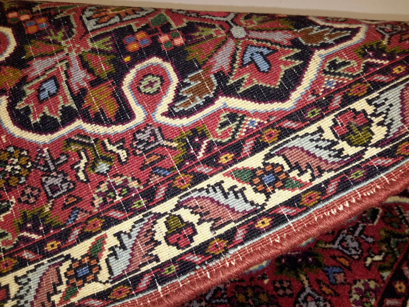 Canvello Hand Made Formal Medallion Silkroad Bidjar Rug - 1'8'' X 2'0'' - Canvello