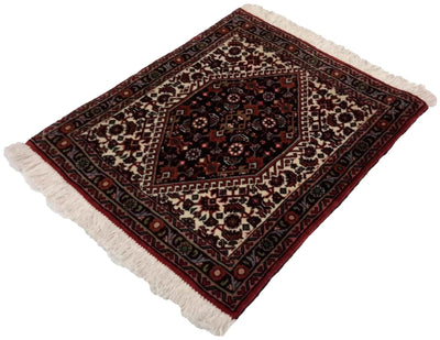 Canvello Hand Made Formal Medallion Silkroad Bidjar Rug - 1'8'' X 2'0'' - Canvello