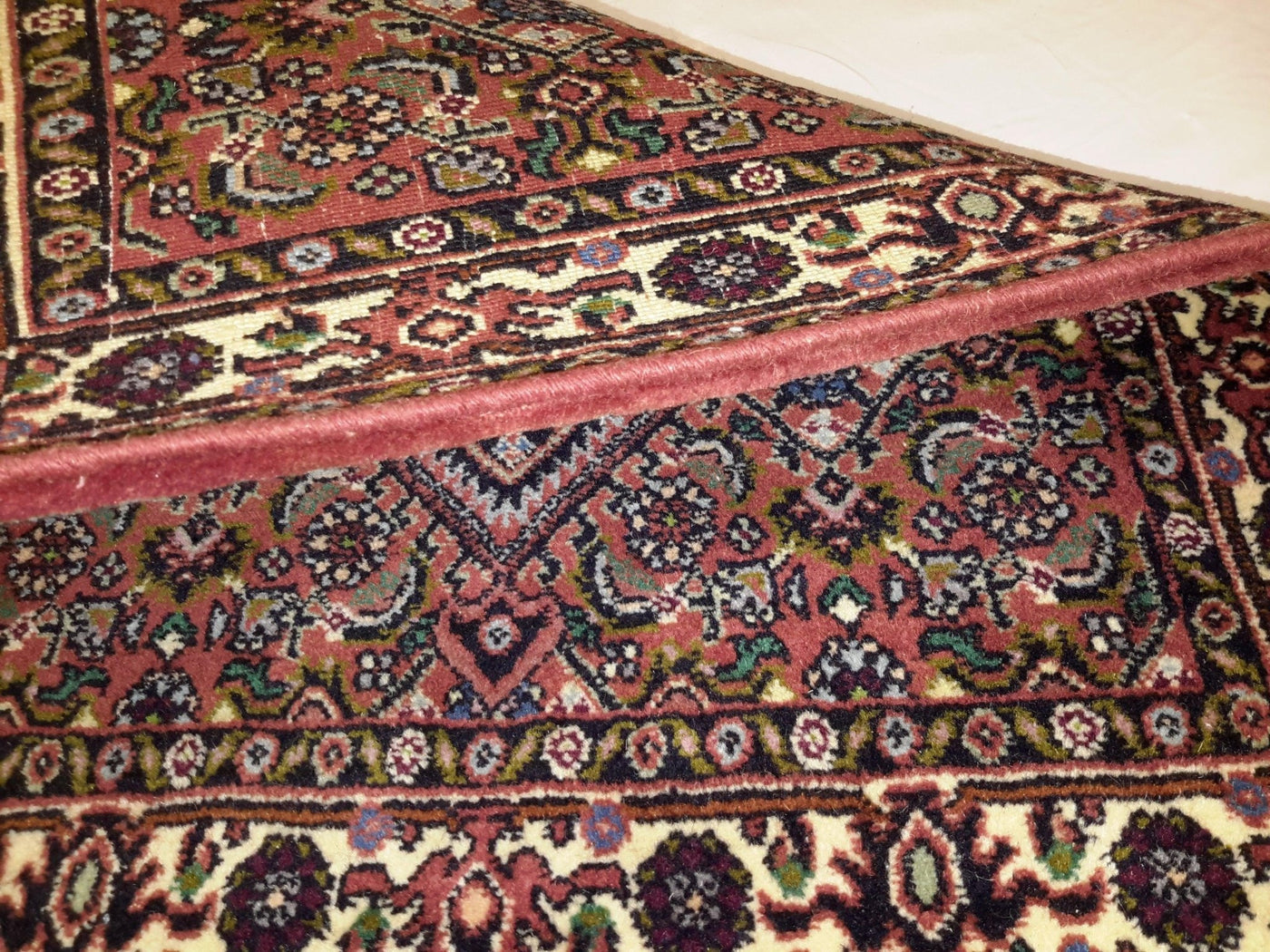 Canvello Hand Made Formal Medallion Silkroad Bidjar Rug - 1'8'' X 2'2'' - Canvello