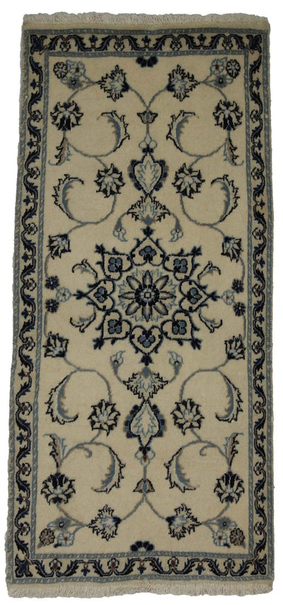 Canvello Hand Made Formal Medallion Silkroad Kashmar Rug - 2'2'' X 4'9'' - Canvello