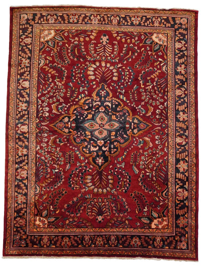 Canvello Hand Made Formal Medallion Silkroad Rug - 9'2'' X 11'11'' - Canvello