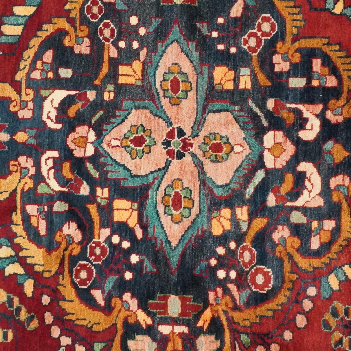 Canvello Hand Made Formal Medallion Silkroad Rug - 9'2'' X 11'11'' - Canvello