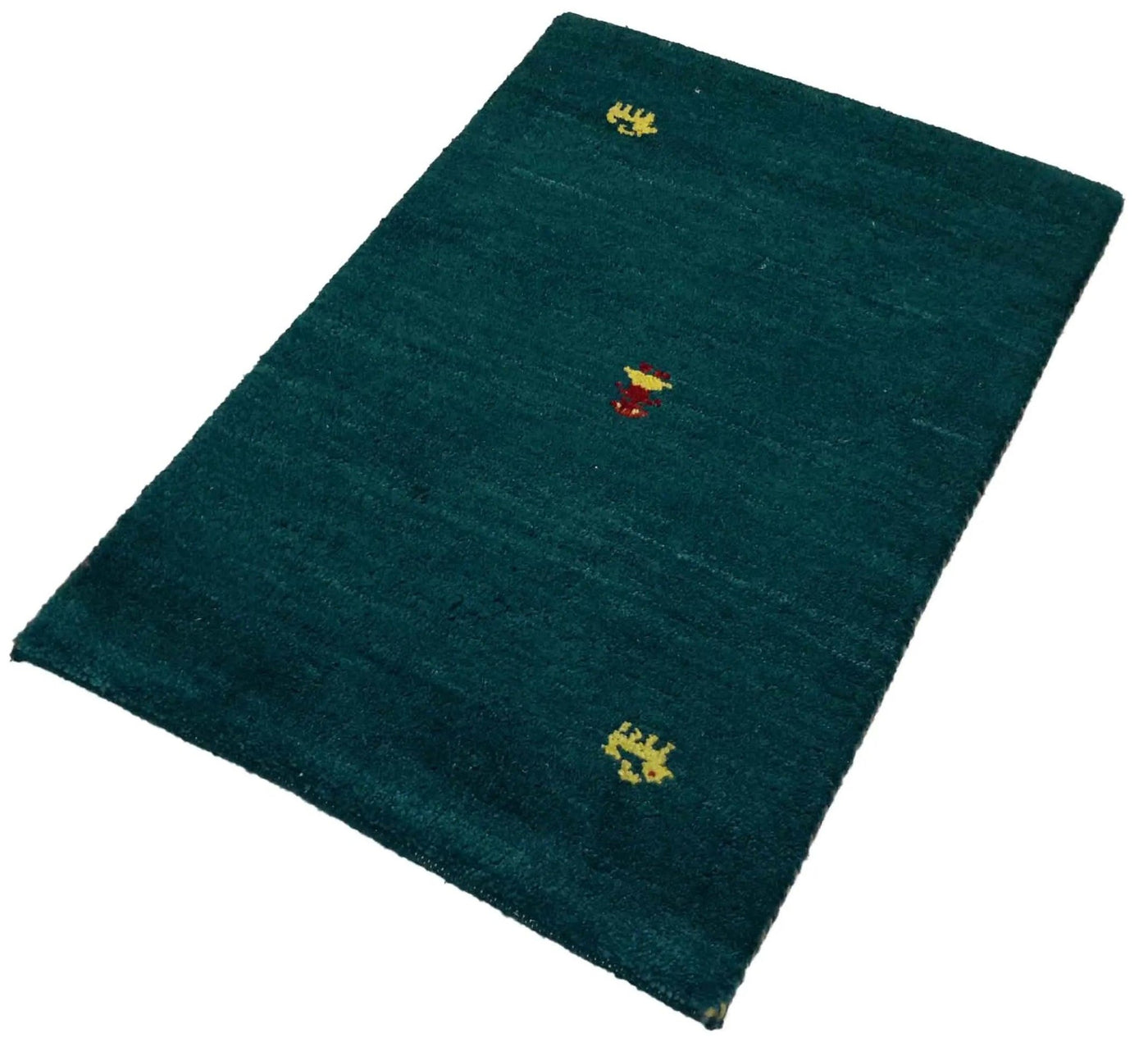 Canvello Hand Made Modern All Over Indo Gabbeh Rug - 1'11'' X 2'11'' - Canvello