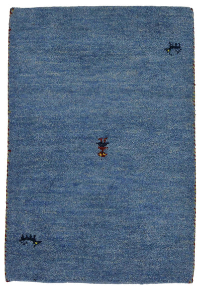 Canvello Hand Made Modern All Over Indo Gabbeh Rug - 2'0'' X 2'11''