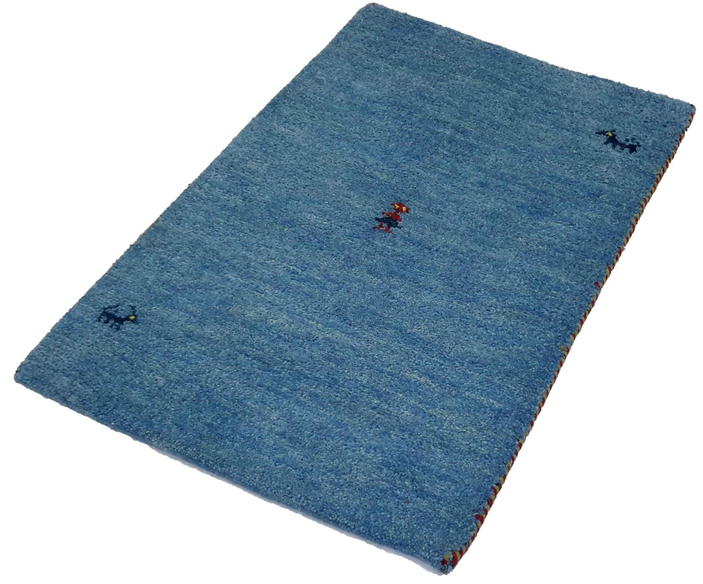 Canvello Hand Made Modern All Over Indo Gabbeh Rug - 2'0'' X 2'11'' - Canvello