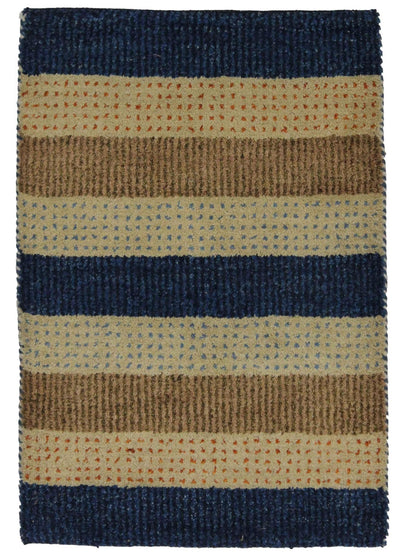 Canvello Hand Made Modern All Over Indo Gabbeh Rug - 2'0'' X 3'0'' - Canvello