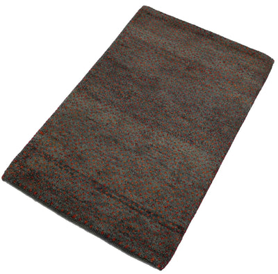 Canvello Hand Made Modern All Over Indo Gabbeh Rug - 2'0'' X 3'0'' - Canvello