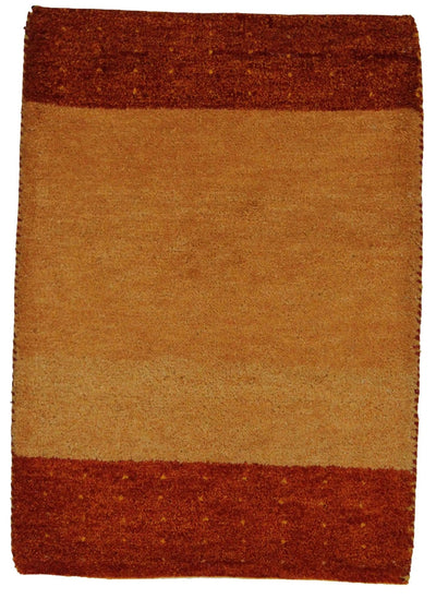 Canvello Hand Made Modern All Over Indo Gabbeh Rug - 2'1'' X 2'11'' - Canvello