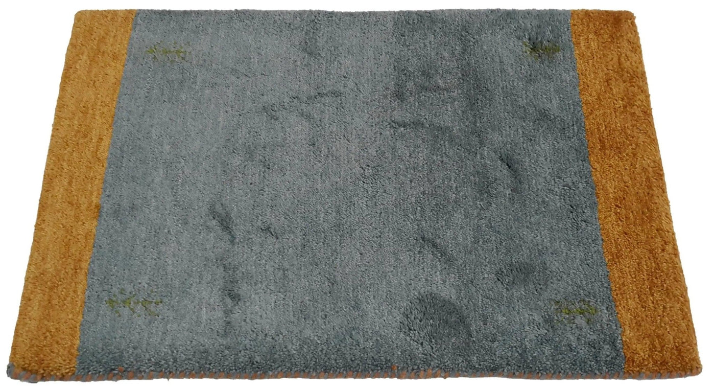 Canvello Hand Made Modern All Over Indo Gabbeh Rug - 2'1'' X 2'11'' - Canvello