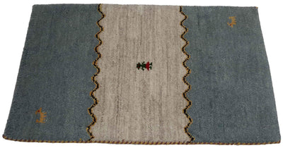 Canvello Hand Made Modern All Over Indo Gabbeh Rug - 2'1'' X 3'0'' - Canvello